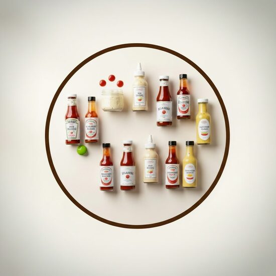 Mērces,kečupi,majonēzes