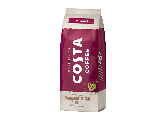 Kafijas pupiņas Costa coffee Bright Blend 8 1kg