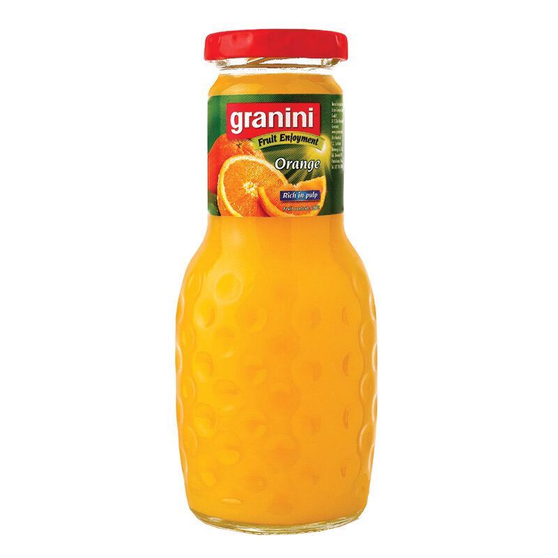 Apelsīnu sula  Granini 0.25ml/stikls