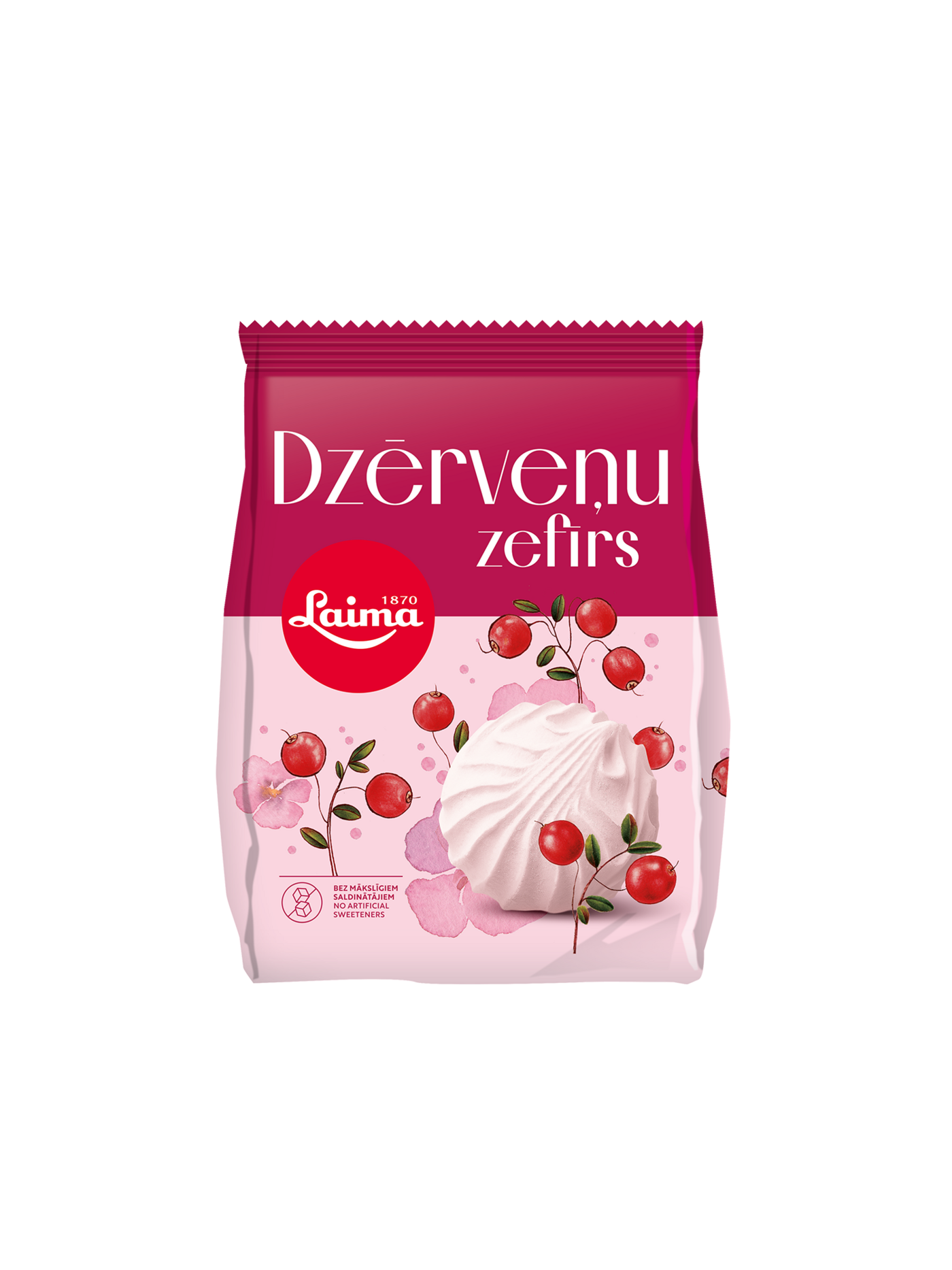 Zefīrs Dzērveņu LAIMA, 200g