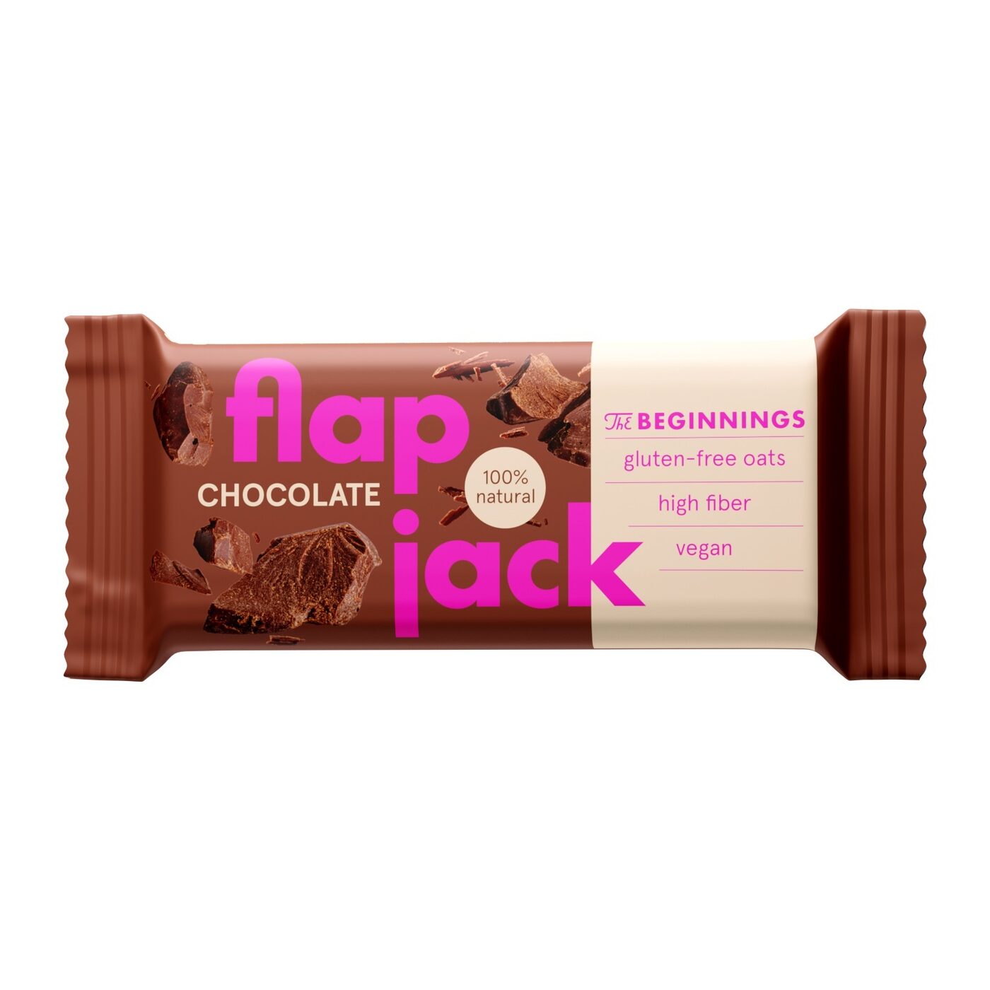 Batoniņš The BEGINNINGS FlapJack Šokolādes, 60g