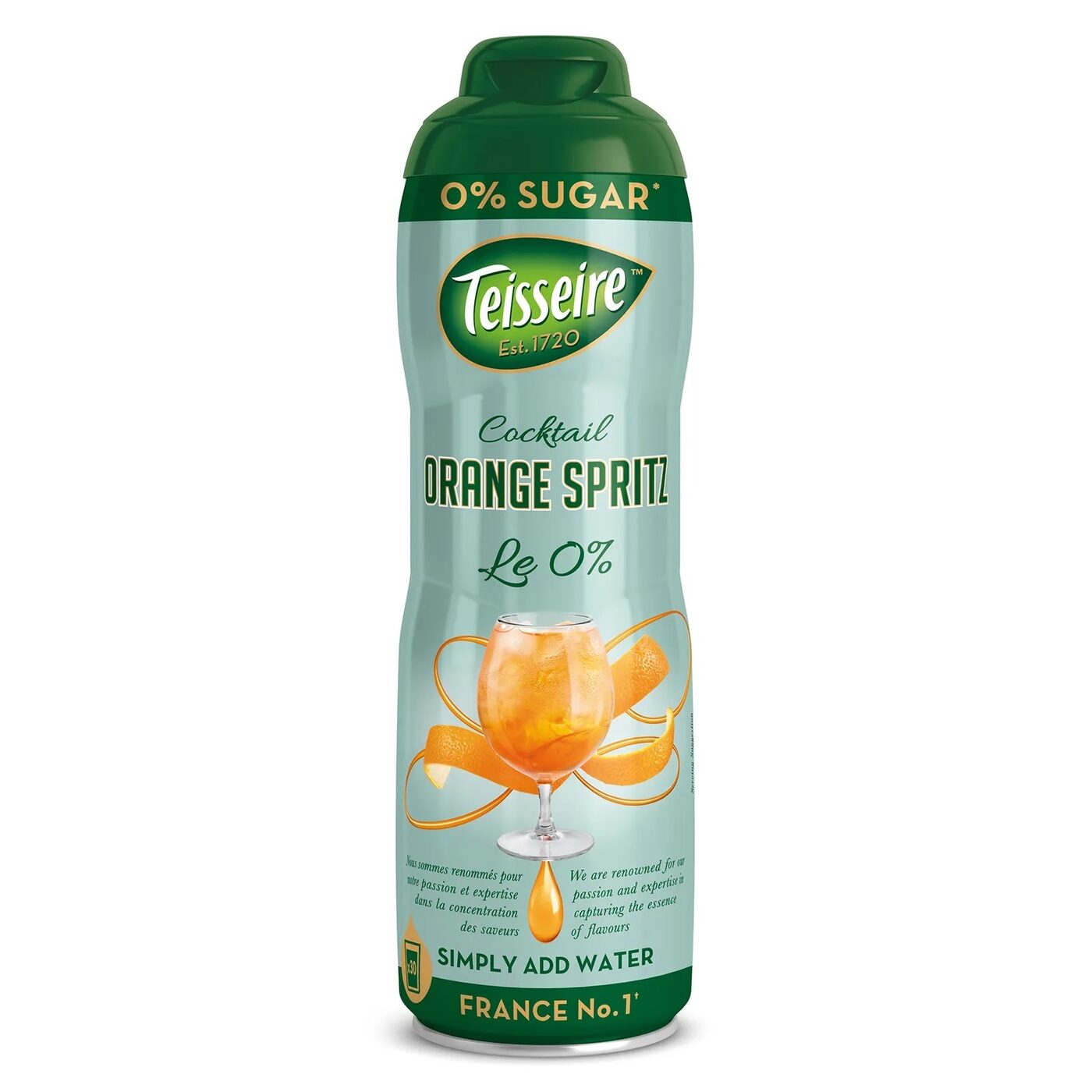 Sīrups TEISSEIRE Orange Spritz, ar saldinātājiem 0.6l