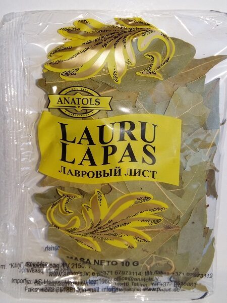 Lauru lapas ANATOLS, 10g