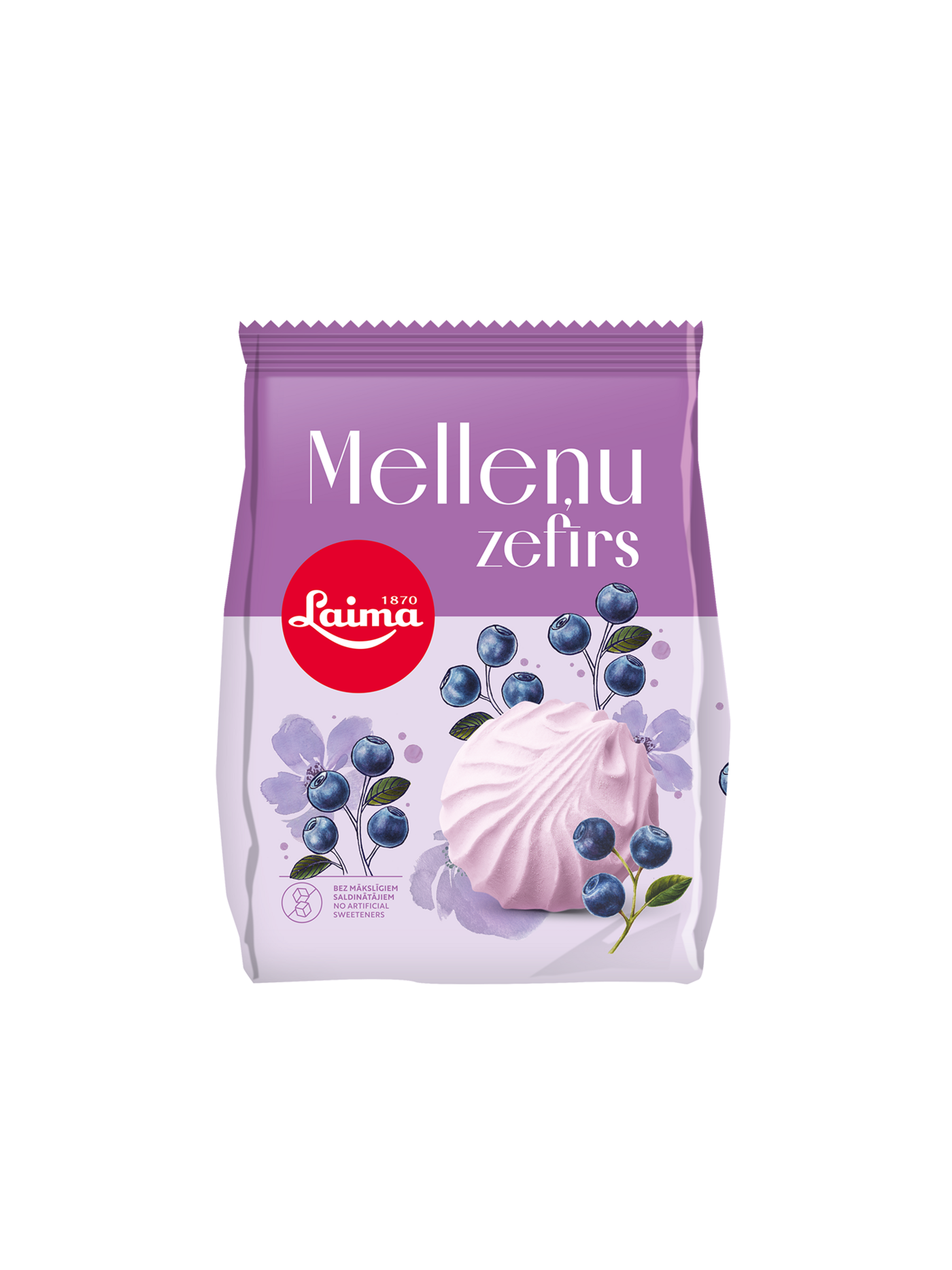 Zefīrs melleņu LAIMA, 200g