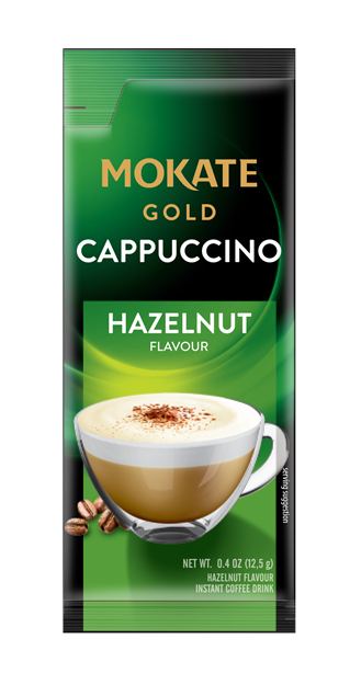1x Kapučīno dzēriens MOKATE GOLD Riekstu 12.5g x 8