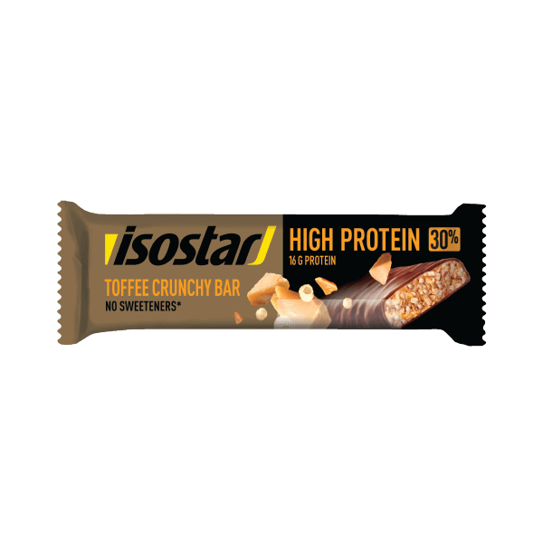Proteīna batoniņš ISOSTAR 30%, Toffee Crunchy, 55g