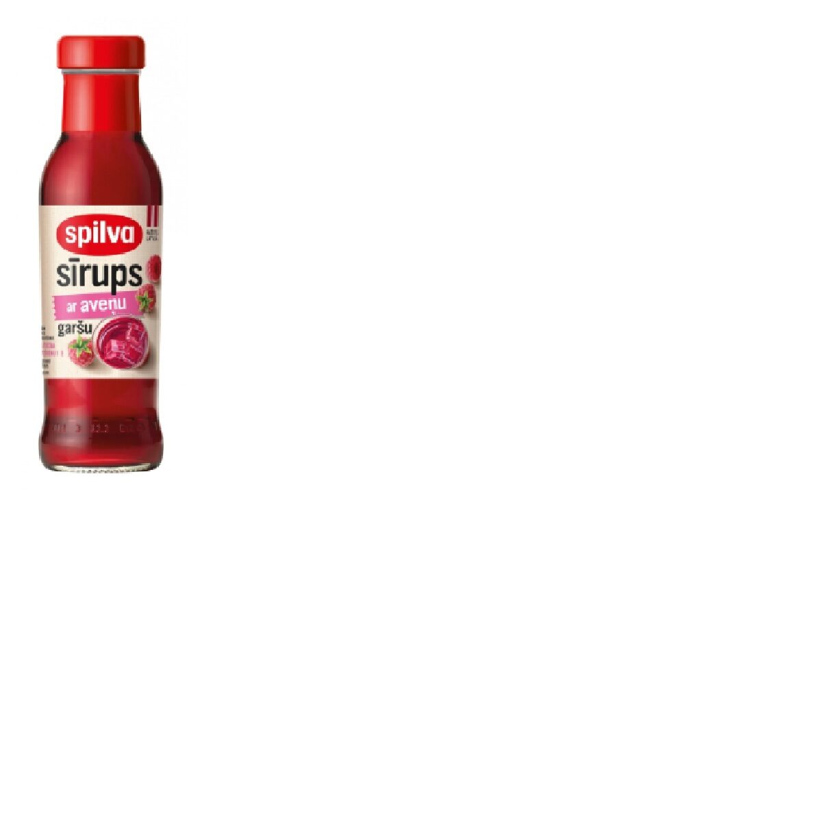Sīrups SPILVA ar Aveņu garšu, 320ml (DEP)