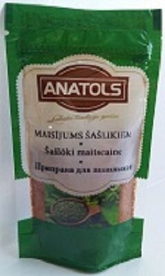 Garšvielu maisījums ANATOLS šaslikam, 15g