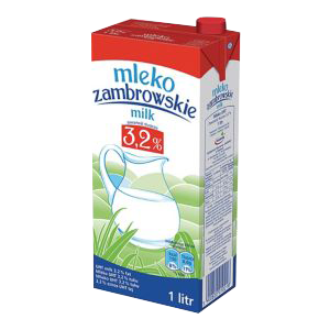 Piens 3,2% Zambrowskie  1L