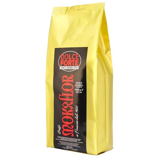 Kafijas pupiņas Makaflor Dolce Forte 100% robusta 1kg