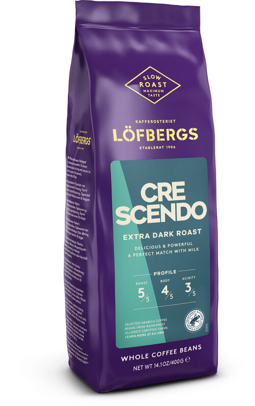 Kafijas pupiņās Crescendo 400g