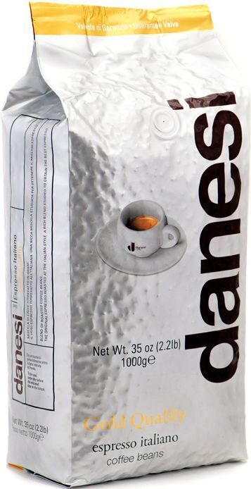 Kafijas pupiņas Danesi espresso Gold Quality 1kg
