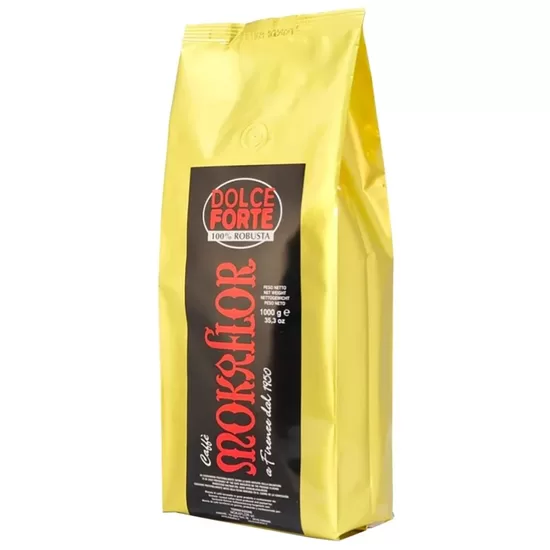 Kafijas pupiņas Makaflor Dolce Forte 100% robusta 1kg