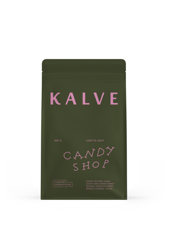 Kafijas pupiņas Kalve Candy Shop 250g