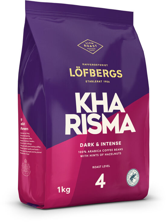 Kafijas pupiņas Lofbergs Lila Kharisma 1kg
