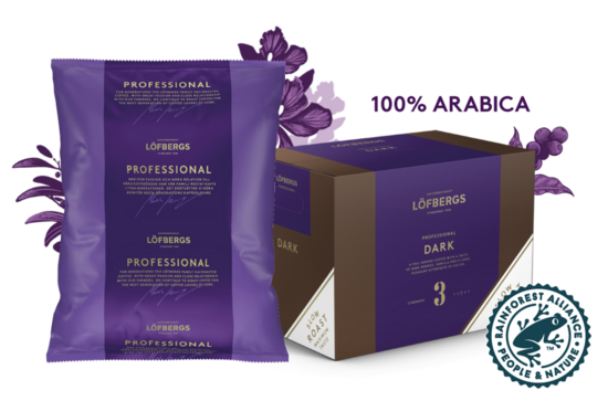 Kafijas pupiņas Lofbergs Lila Dark 1kg