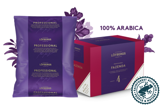 Kafijas pupiņas Lofbergs Lila Fazenda 1kg 