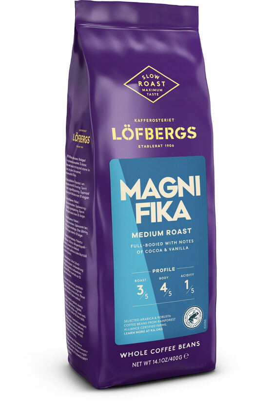 Kafijas pupiņās Magnifika 400g