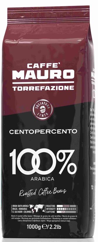 Kafijas pupiņas MAURO Centopercento 1kg