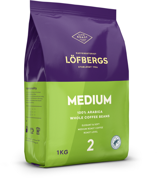 Kafijas pupiņas Lofbergs Lila Medium Roast 1kg
