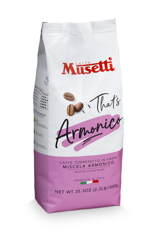 Kafijas pupiņas Musetti ARMONICO 1kg