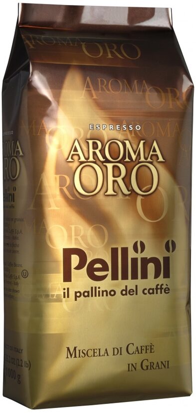 Pellini Oro pupiņu kafija 1kg (pērkot 3kg)
