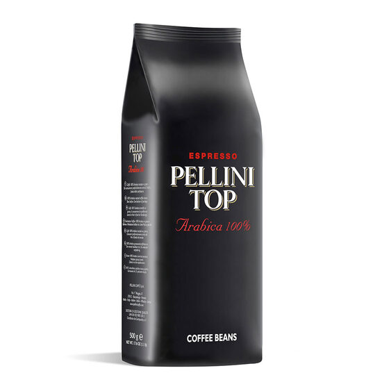 Pellini TOP 100% arabica pupiņu kafija 1kg (pērkot 3kg)