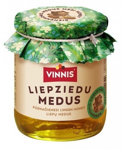 Liepu ziedu medus 0.5 kg, Vinnis