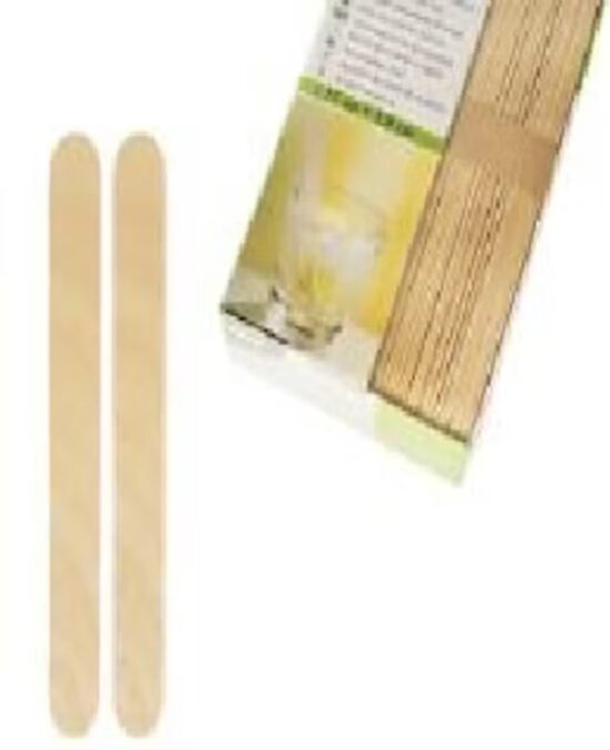 Koka nūjiņas PAPSTAR Caipirinha, 150x18mm, 0.093kg, 100gab