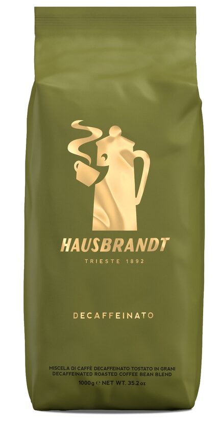 Bezkofeīna kafijas pupiņas Hausbrandt 1kg