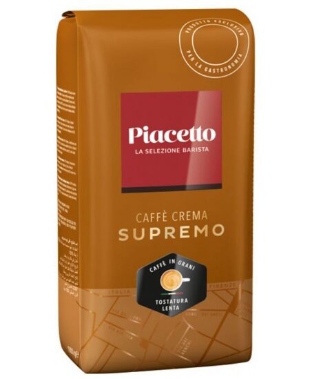 Kafijas pupiņas Piacetto  Caffe Crema 1kg