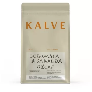  Kafijas pupiņas Kalve DECAF Kolumbija 250g 
