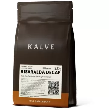 Kafijas pupiņas Kalve Kolumbija Riseralda DECAF  1kg