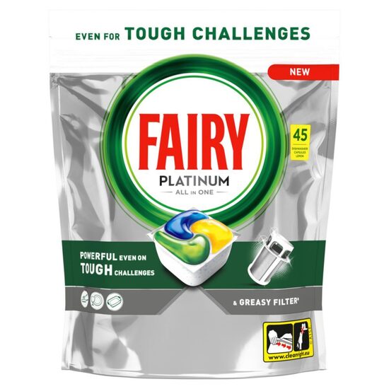 Trauku mazg.kapsulas FAIRY Platinum Lemon, 45gb