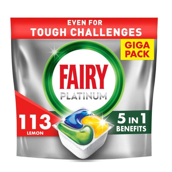 Trauku mazg.kapsulas FAIRY Platinum Lemon, 113gb