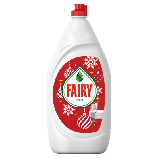 Trauku mazg.līdz. FAIRY Sensitive Tea Tree&Mint X-mas, 1350ml
