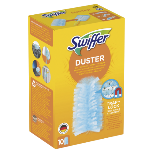Putekļu slotas SWIFFER uzpilde, 10gab