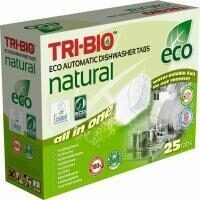 Tabletes trauku mazgāšanai TRI-BIO, 25 tab.