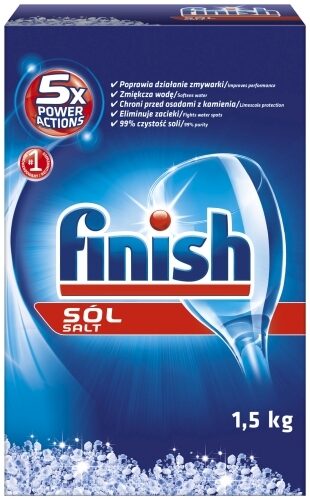 Sāls trauku mazg.automātiem FINISH, 1.5kg