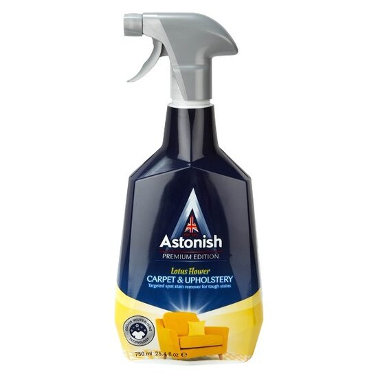 Paklāju un mīksto mēbeļu tīrīšanas līdzeklis ASTONISH, 750 ml