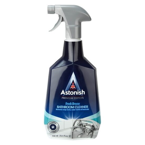 Tīrīšanas līdzeklis vannasistabām ASTONISH, 750ml