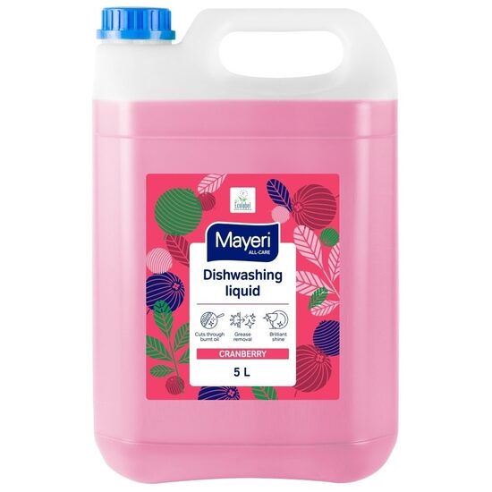 Trauku mazgāšanas līdzeklis MAYERI Dzērvene, 5l
