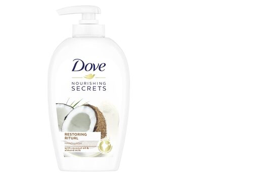 Šķidrās ziepes DOVE Coconut, 250ml