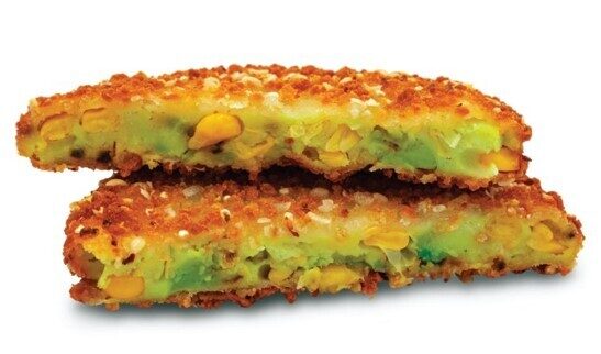 Vegānās avokado burgeru kotletes SMOKY MOUNTAINS, 1kg (8gab x 0.125kg)