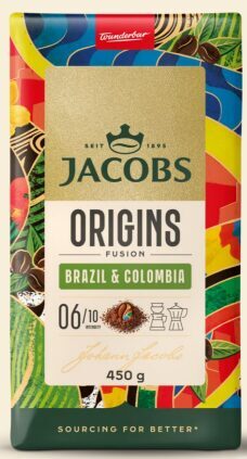 Maltā kafija JACOBS Brazil&Colombia 450g