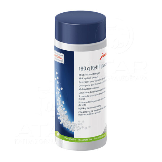 Mini granulas piena sistēmas tīrīšanai 'Click & Clean', uzpildes pudele, 180g