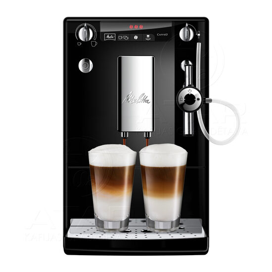 MELITTA CAFFEO Solo & Perfect Milk E957-101, black kafijas automāts