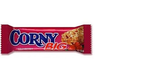 Batoniņš CORNY BIG dzērveņu, 50g