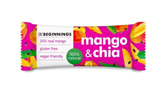 Batoniņš The BEGINNINGS Mango, 40g