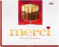 Šokolādes izlase MERCI, 250g